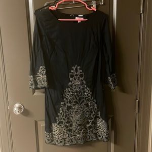Black and gold Lilly Pulitzer tunic dress